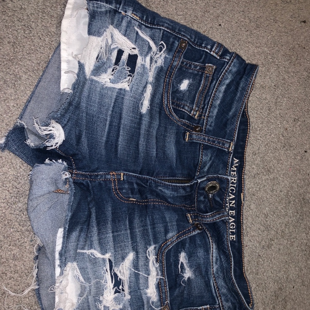 American eagle jean shorts